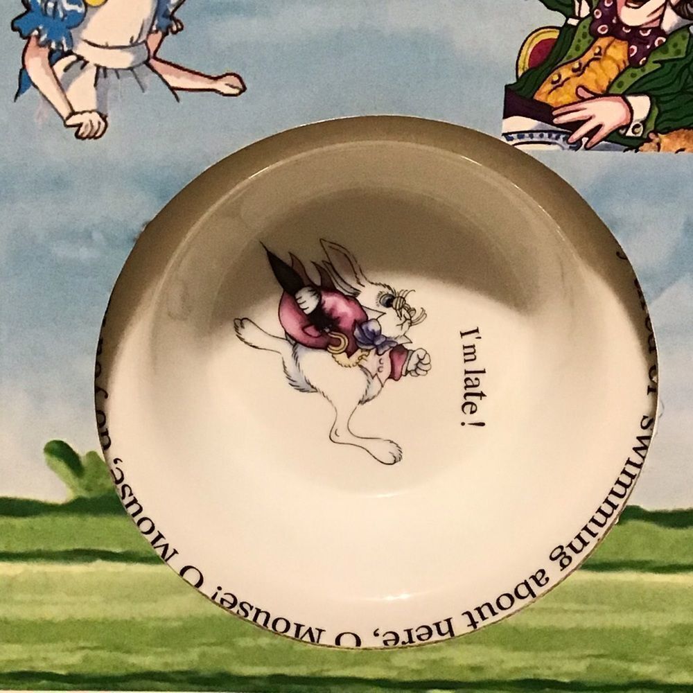 Alice In Wonderland Mug and Bowl Set NEW‎ - Picture 3 of 9